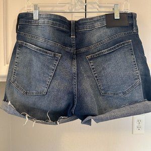 Lucky Brand Jean Shorts Women - Boyfriend Style - Medium Wash - Size 10 or 30